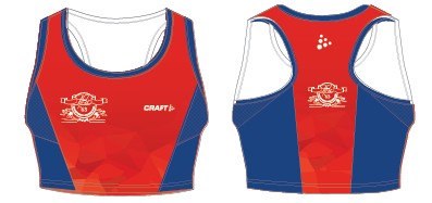 Craft competitie/wedstrijd Sport-BH HAC&apos 63 Rood